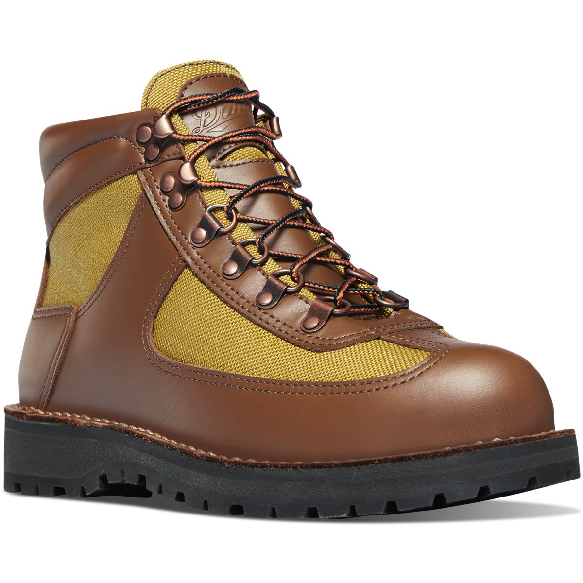 Botas Montaña Danner Hombre Mexico - Feather Light Marrom - OLAVP9312